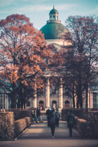 Hofgarten with Bavarian State Chancellery, Munich, Upper Bavaria, Bavaria, Germany Hofgarten with Bavarian State Chancellery, Munich, Upper Bavaria, Bavaria, Germany
