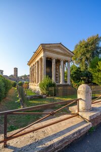 Temple of Portuno (Tempio di Portuno), Rome, Lazio, Italy, Europe