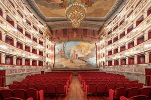 Eagle Theater (Teatro dell'Aquila), Fermo, Ascoli Piceno, Marche, Italy, Europe