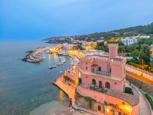 Tricase Castle, Port of Tricase, Tricase, Lecce, Salento, Apulia, Italy, Europe