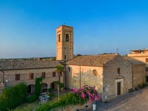 Piazza Amedeo Lattanzi, Torre di Palme, Fermo, Ascoli Piceno, Marche, Italy, Europe