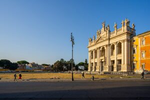 Basilica of San Giovanni, UNESCO World Heritage Site, Rome, Lazio, Italy, Europe