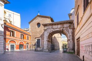 Arch of Gallienus (Arco di Gallieno), Rome, Lazio, Italy, Europe