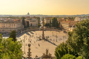 Piazza del Popolo, Rome, Lazio, Italy, Europe