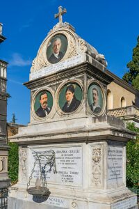 San Lorenzo Cemetery, Rome, Lazio, Italy, Europe