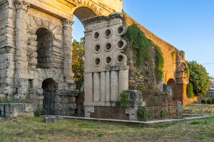 Porta Maggiore, Tomb of Eurysaces, Rome, Lazio, Italy, Europe