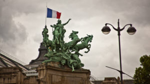 Europe, France, Paris, Grand palace, Tricolore Europe, France, Paris, Grand palace, Tricolore