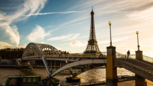 Europe, France, Paris, Passerelle Debilly, Europe, France, Paris, Passerelle Debilly,