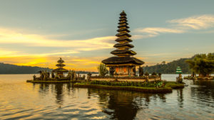 Pura Ulun Danu Bratan, water temple at Lake Beratan, Bali, Pura Ulun Danu Bratan, water temple at Lake Beratan, Bali,