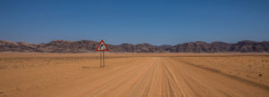 Road in Damaraland Road in Damaraland