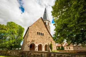 Evangelical Church Gustav Addolph in Pfaffen-Schwabenheim, Rheinhessen, Evangelical Church Gustav Addolph in Pfaffen-Schwabenheim, Rheinhessen,