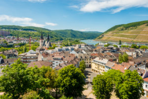 Bingen-Bingerbrück, Beginn des oberen Mittelrheintals, Bingen-Bingerbrück, Beginn des oberen Mittelrheintals,