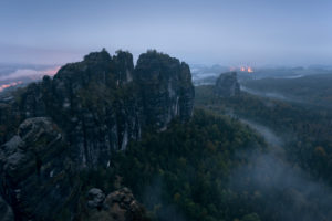 Schrammsteine (group of rocks) ??in Saxon Switzerland, Germany
