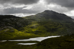 Marshland in the Scottish Highlands,Scotland,England,United Kingdom,Europe