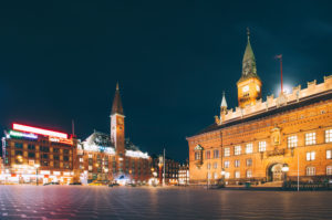 Europe, Denmark, Copenhagen, Town Hall Square, City Hall, Palace Hotel Europe, Denmark, Copenhagen, Town Hall Square, City Hall, Palace Hotel