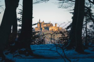 Burg Hohenzollern, Nebel, Bisingen, Baden-Württemberg, Deutschland, Europa Burg Hohenzollern, Nebel, Bisingen, Baden-Württemberg, Deutschland, Europa