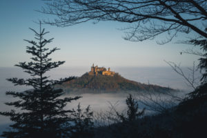 Hohenzollern Castle, Nebel, Bisingen, Baden-Wuerttemberg, Germany, Europe Hohenzollern Castle, Nebel, Bisingen, Baden-Wuerttemberg, Germany, Europe
