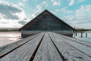 Bootshaus, Federsee, Federseesteg, Bad Buchau, Baden-Württemberg, Deutschland, Europa Bootshaus, Federsee, Federseesteg, Bad Buchau, Baden-Württemberg, Deutschland, Europa