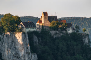 Werenwag Castle, Upper Danube Valley, Swabian Alb, Langenbrunn, Beuron, Sigmaringen District, Baden-Württemberg, Germany, Europe Werenwag Castle, Upper Danube Valley, Swabian Alb, Langenbrunn, Beuron, Sigmaringen District, Baden-Württemberg, Germany, Europe