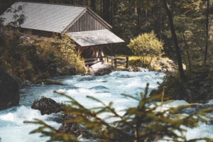 Mühle am Gollinger Wasserfall, Schwarzbachfall, Schwarzenbachfall, Tennengau, Österreich, Europa Mühle am Gollinger Wasserfall, Schwarzbachfall, Schwarzenbachfall, Tennengau, Österreich, Europa