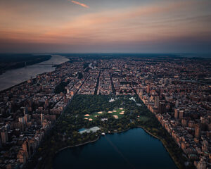 Central Park, Manhattan, New York City, USA, sunset Central Park, Manhattan, New York City, USA, sunset