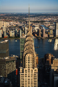 New York City, city overview of SUMMIT One Vanderbilt, Chrysler Building, Manhattan, USA New York City, city overview of SUMMIT One Vanderbilt, Chrysler Building, Manhattan, USA