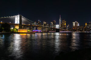 Brooklyn Bridge, New York City, Manhattan, USA, at night, illuminated Brooklyn Bridge, New York City, Manhattan, USA, at night, illuminated