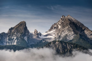 Der Watzmann in Berchtesgaden Der Watzmann in Berchtesgaden