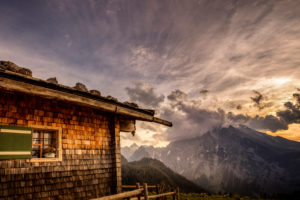 Germany, Bavaria, Berchtesgaden, Berchtesgaden Alps, mountains, alps, alpine hut, landscape, summer, mountain range, Watzmann, clouds, Germany, Bavaria, Berchtesgaden, Berchtesgaden Alps, mountains, alps, alpine hut, landscape, summer, mountain range, Watzmann, clouds,