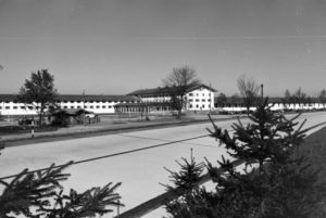 View of the city hall area at the Chiemsee, Germany 1930s. View of the city hall area at the Chiemsee, Germany 1930s.