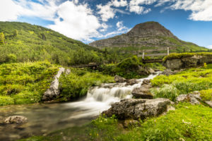 Austria, Vorarlberg, Lechquellen Mountains, Dalaas, wellspring of Lech Austria, Vorarlberg, Lechquellen Mountains, Dalaas, wellspring of Lech