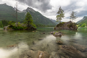 Deutschland, Bayern, Berchtesgadener Land, Ramsau, Hintersee Deutschland, Bayern, Berchtesgadener Land, Ramsau, Hintersee