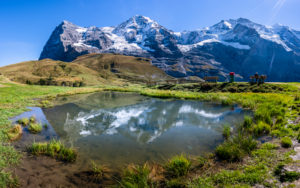 Eiger, Mönch and Jungfrau, Bernese Alps, Switzerland Eiger, Mönch and Jungfrau, Bernese Alps, Switzerland