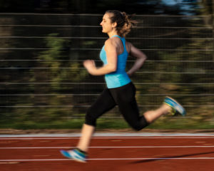 Woman, 20 years old, at sprint, athletics, Schorndorf, Baden Württemberg, Germany Woman, 20 years old, at sprint, athletics, Schorndorf, Baden Württemberg, Germany