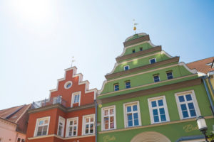 Deutschland, Mecklenburg-Vorpommern, Greifswald: Häuser in der Innenstadt Deutschland, Mecklenburg-Vorpommern, Greifswald: Häuser in der Innenstadt