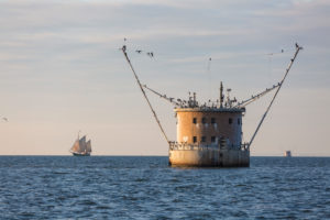 Warnfeuer Neptungrund im Greifswalder Bodden, Mecklenburg-Vorpommern, Deutschland Warnfeuer Neptungrund im Greifswalder Bodden, Mecklenburg-Vorpommern, Deutschland