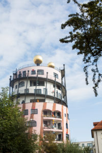 Hundertwasser House in Magdeburg Hundertwasser House in Magdeburg