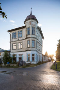 Former DGB rest home 'Zur Ostsee', Vitte, Hiddensee Island, Germany Former DGB rest home 'Zur Ostsee', Vitte, Hiddensee Island, Germany