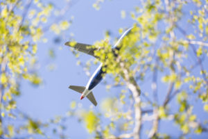 Flugzeug am Himmel Flugzeug am Himmel
