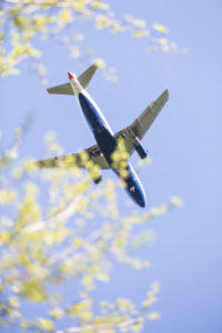 Flugzeug am Himmel Flugzeug am Himmel