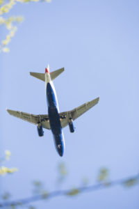 Flugzeug am Himmel Flugzeug am Himmel