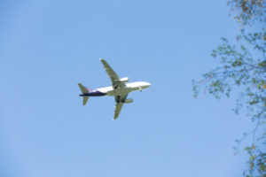 Flugzeug am Himmel Flugzeug am Himmel