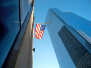 Skyscrapers in the Financial District of Manhattan, New York City, USA Skyscrapers in the Financial District of Manhattan, New York City, USA