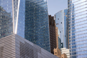 One World Trade Center and other skyscrapers in the Financial District of Manhattan, New York City, USA One World Trade Center and other skyscrapers in the Financial District of Manhattan, New York City, USA