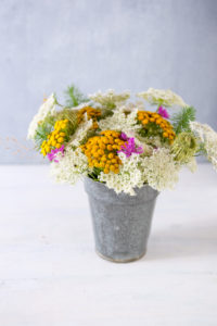 Summer bouquet of meadow flowers Summer bouquet of meadow flowers