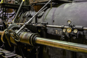 Machinery in the Völklinger hut. Machinery in the Völklinger hut.