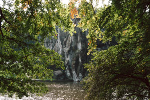 Teutoburg Forest around the Externsteine in Horn-Bad Meinberg, North Rhine-Westphalia, Germany Teutoburg Forest around the Externsteine in Horn-Bad Meinberg, North Rhine-Westphalia, Germany