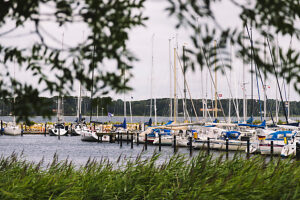 Marina with boats, Fahrensodde Marina with boats, Fahrensodde