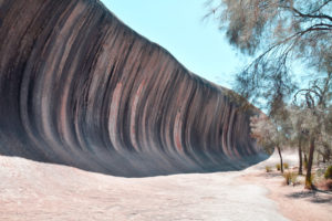 Wave Rock, Colourful, wave-shaped granite cliff, West Australia Wave Rock, Colourful, wave-shaped granite cliff, West Australia
