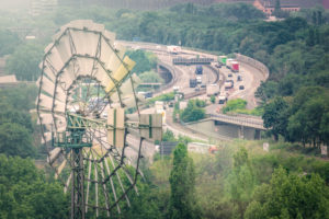 Industrielandschaft, Windrad, Industriedenkmal Industrielandschaft, Windrad, Industriedenkmal